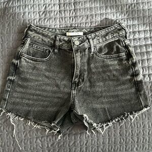 Pacsun Flower Design Jean Short